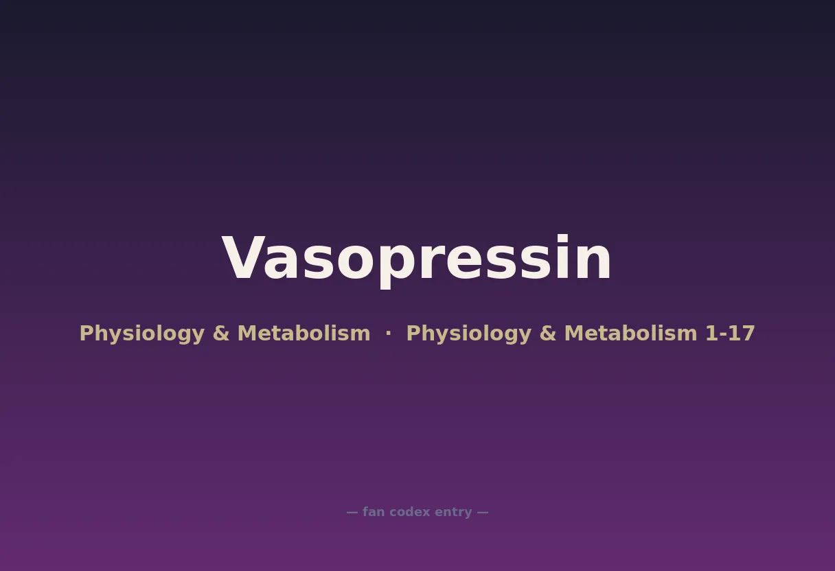 Vasopressin